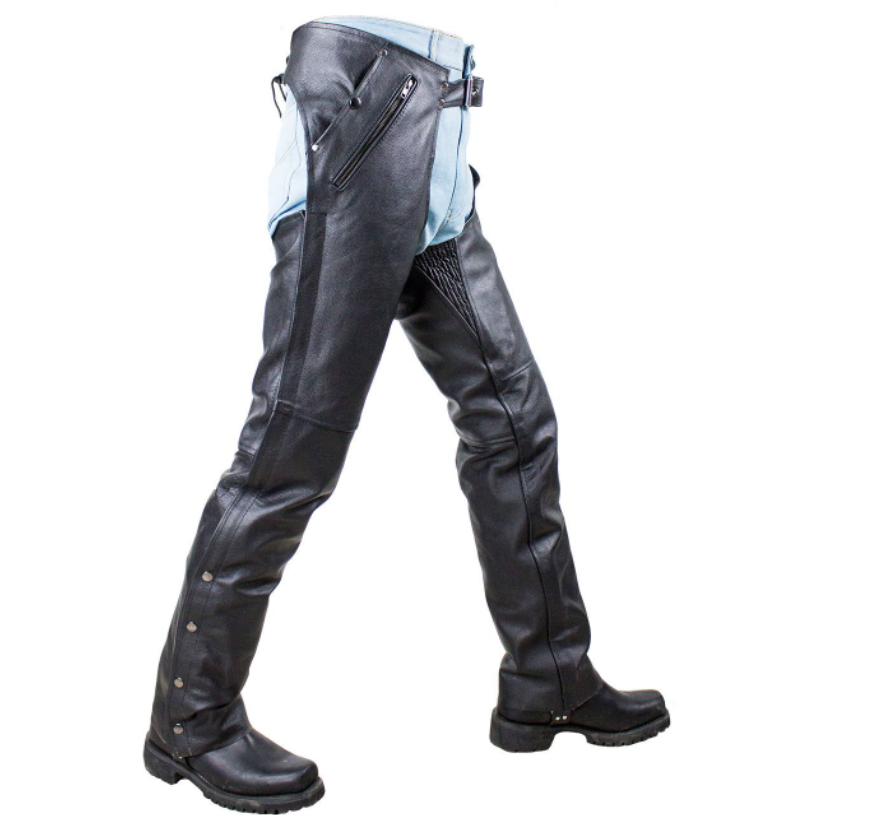 Leather Chaps - Men's or Women's - Heavy Duty - C2334-04-DL - Image 7