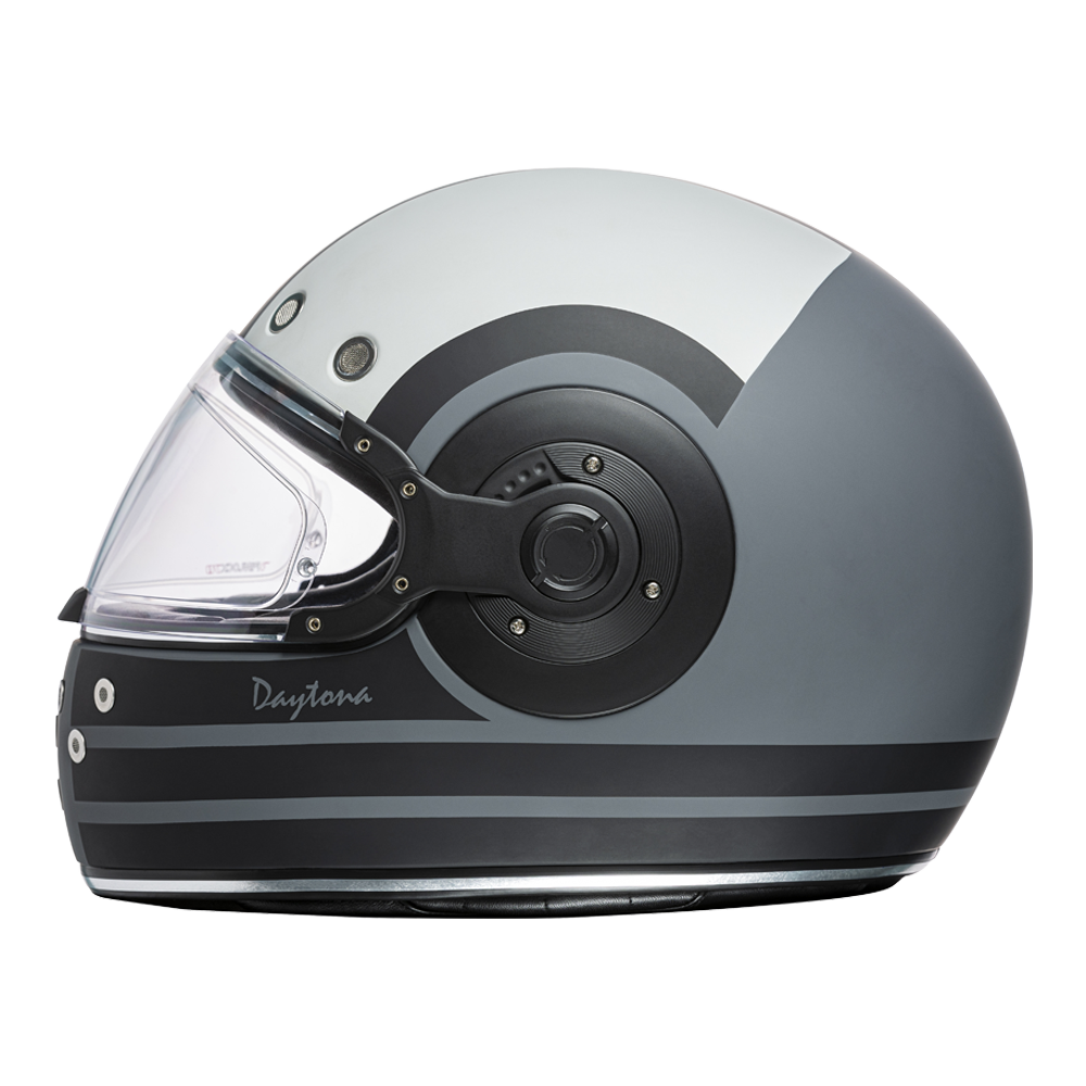 DOT Motorcycle Helmet - Retro Racer - Full Face - R6-R-DH - Image 5