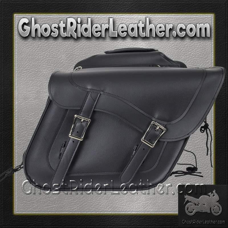 Saddlebags - PVC - Gun Pockets - Motorcycle Luggage - SD4090-NS-PV-DL