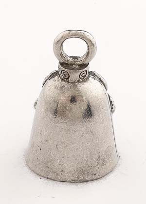 Buffalo - Pewter - Motorcycle Guardian Bell - Made In USA - SKU GB-BUFFALO-DS