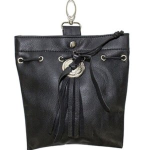 Belt Bag - Leather Purse - Concho Design - Small Handbag - AC1023-DL