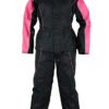 Rain Suit - Women's - Waterproof - Motorcycle - Pink Black - DS598PK-DS