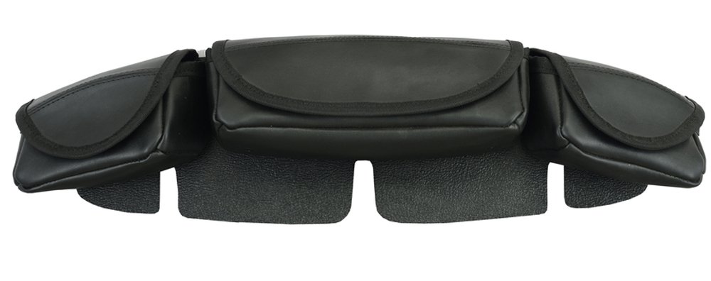 Motorcycle Windshield Bag Set - 3 Compartments - Gear Bag - DS5809-DS