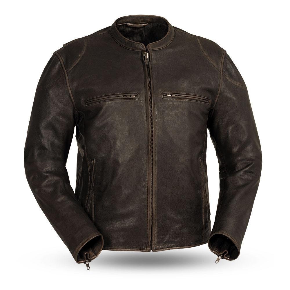Indy - Men's Motorcycle Leather Jacket - SKU GRL-FIM278CDL-FM