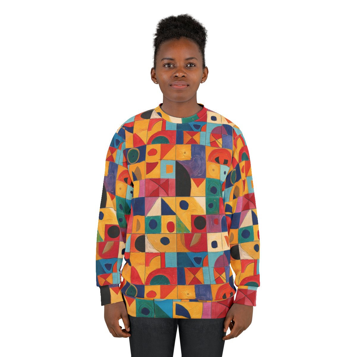 Abstract Art - Multiple Colors - Unisex Sweatshirt (AOP)