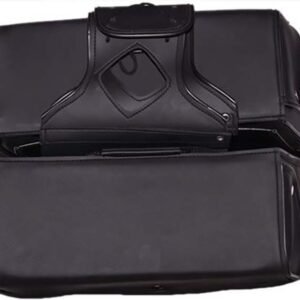 Saddlebags - PVC - Slanted - Heat Protection - Motorcycle - SD1482-PV-DL