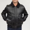 Leather Bomber Jacket - Men's - Lambskin - Baron Bomber - WBM2190NZ-FM