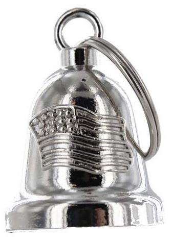American Flag - Chrome Motorcycle Ride Bell - BLC21-DL
