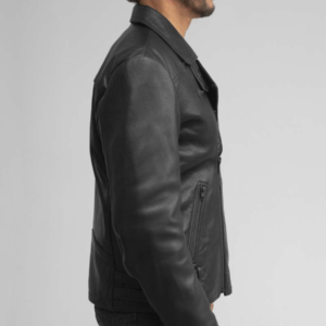 Leather Biker Jacket - Men's Fashion - Lambskin - Domanico - WBM2800NZ-FM