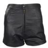 Leather Shorts Skort - Women's - Biker Chick - SK959-DL