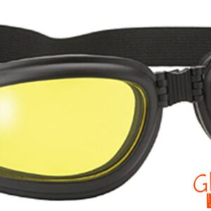 Goggles - Yellow Lens - Folding - Motorcycle Eyewear - 45212-YELLOW-DS