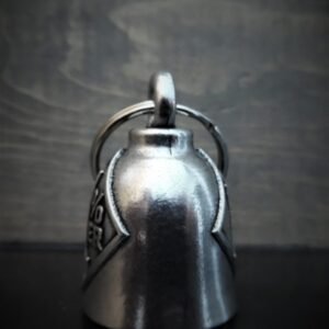 One Percenter - Pewter - Motorcycle Spirit Bell - Made In USA - SKU BB82-DS