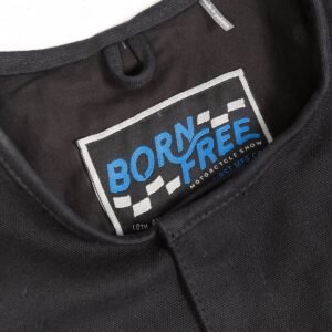 Born Free Fairfax V2 Mens Canvas Motorcycle Vest - BFM637CNVS