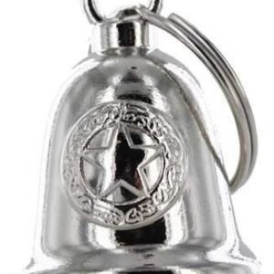 Police Star - Chrome Motorcycle Ride Bell - SKU GRL-BLC24-DL