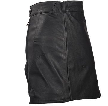 Leather Shorts Skort - Women's - Biker Chick - SK959-DL