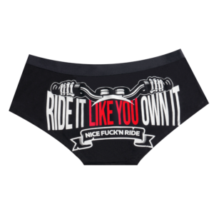 Briefs - Men's - Underwear - Ride It Like You Own It - Biker Undies - BSHT57-DL