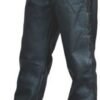 Men's 5 Pocket Leather Pants with Side Laces - AL2502-AL