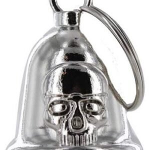 Skull - Chrome - Motorcycle Ride Bell - SKU GRL-BLC29-DL