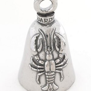 Lobster - Pewter - Motorcycle Guardian Bell® - Made In USA - SKU GB-LOBSTER-DS