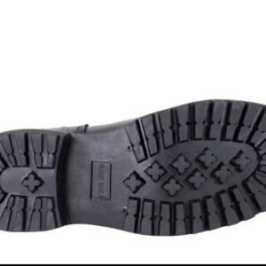 Leather Motorcycle Boots - Men's - Biker - Lace Up Front - S15-REG-DL