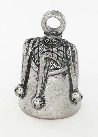 Jester - Pewter - Motorcycle Guardian Bell® - Made In USA - SKU GB-JESTER-DS