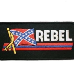 Confederate Flag Patch - Rebel Flag Patch - Small - PAT-D684-DL