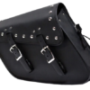 Example of what a swing arm bag looks like on your motorcycle. What are swing arm bags for? Extra storage on your motorcycle.