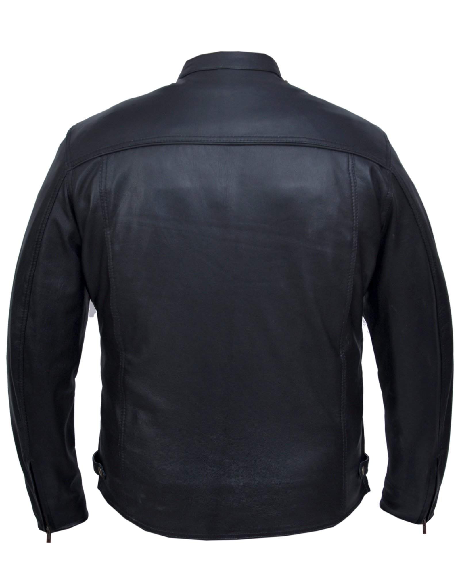 Leather Motorcycle Jacket - Men's - Premium - 6057-NG-UN