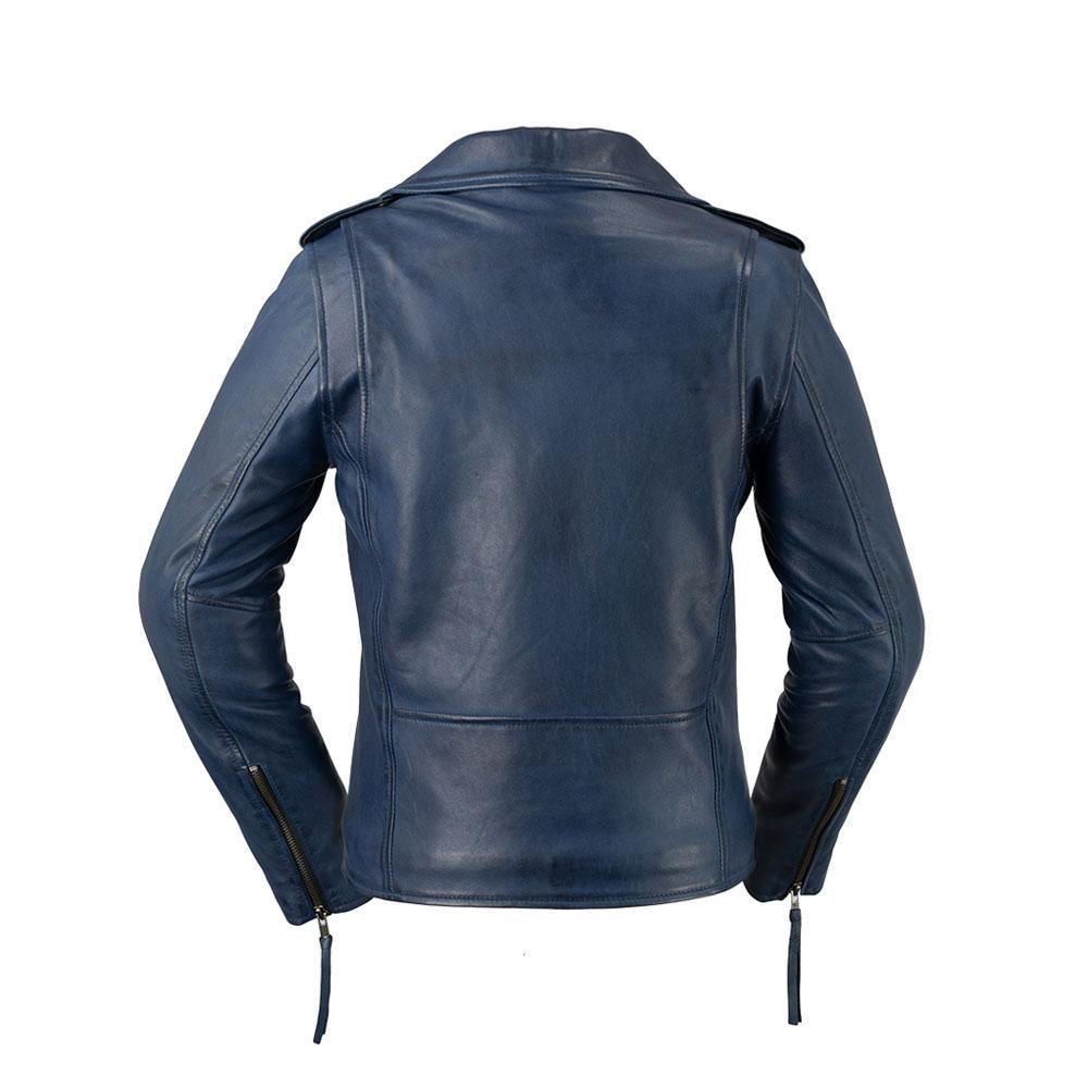 Rockstar - Women's Leather Jacket - Choice of 3 Colors - WBL1082