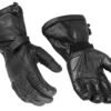 Leather Motorcycle Gloves - Men's - High Performance Deer Skin - Gauntlet - Biker - DS28-DS