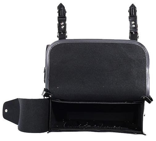 Saddlebags  - PVC - Zip Off - Motorcycle Storage - SD4072-PV-DL