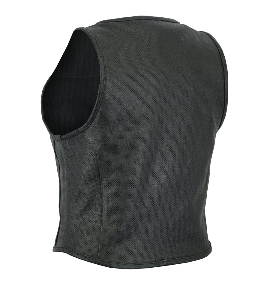 Leather Vest - Women's - Updated SWAT Team - Perforated - DS002-DS
