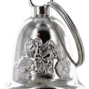 Angel Riding Motorcycle - Chrome Motorcycle Ride Bell - SKU GRL-BLC19-DL