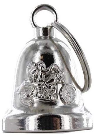 Angel Riding Motorcycle - Chrome Motorcycle Ride Bell - SKU GRL-BLC19-DL
