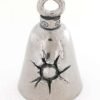 Bullet Hole - Pewter - Motorcycle Guardian Bell - Made In USA - SKU GB-BULLET-HOLE-DS