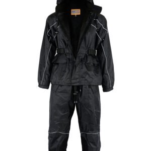 Rain Suit - Men's - Waterproof - Motorcycle - Black - DS590BK-DS