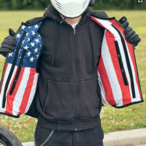 Commando - Men's Swat Style Canvas Vest With USA Flag Liner - SKU GRL-FIM657CNVS-FM
