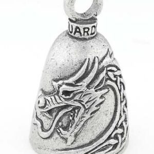 Celtic Dragon - Pewter - Motorcycle Guardian Bell - Made In USA - SKU GB-CELTIC-DRAGON-DS