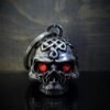 Celtic Skull Diamond - Pewter - Motorcycle Gremlin Bell - Made In USA - SKU BB72-DS