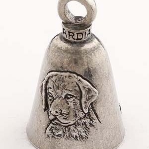 Labrador Dog - Pewter - Motorcycle Guardian Bell® - Made In USA - SKU GB-LABRADOR-DOG-DS