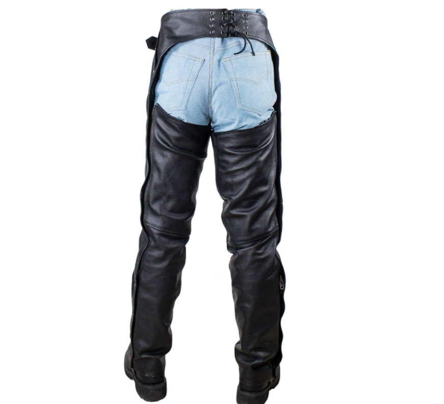 Leather Chaps - Men's or Women's - Premium Leather - C2334-88-DL