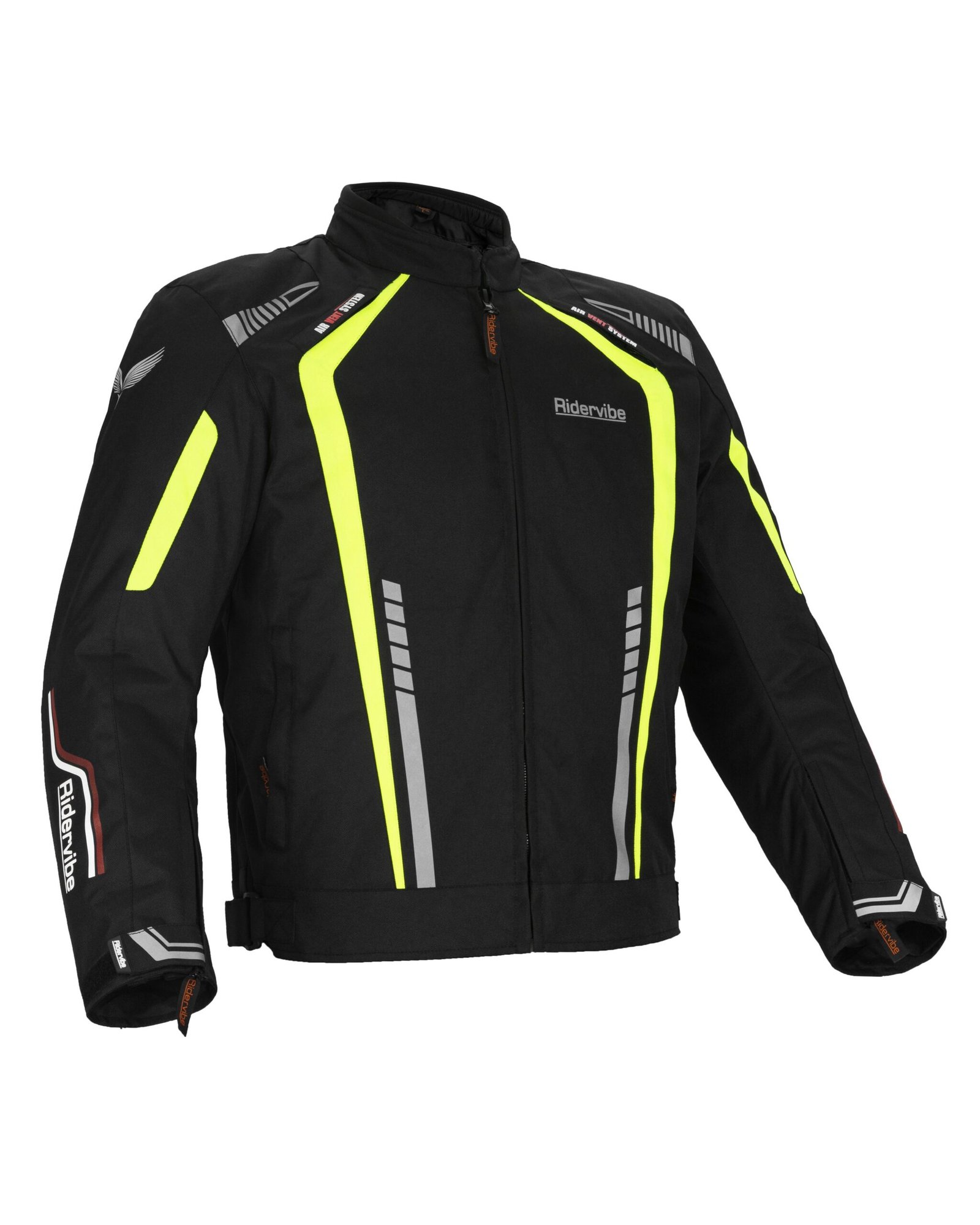 Motorcycle Jacket - Men's - Racer - Nylon Mesh - FS-SP1301-NEON-DL