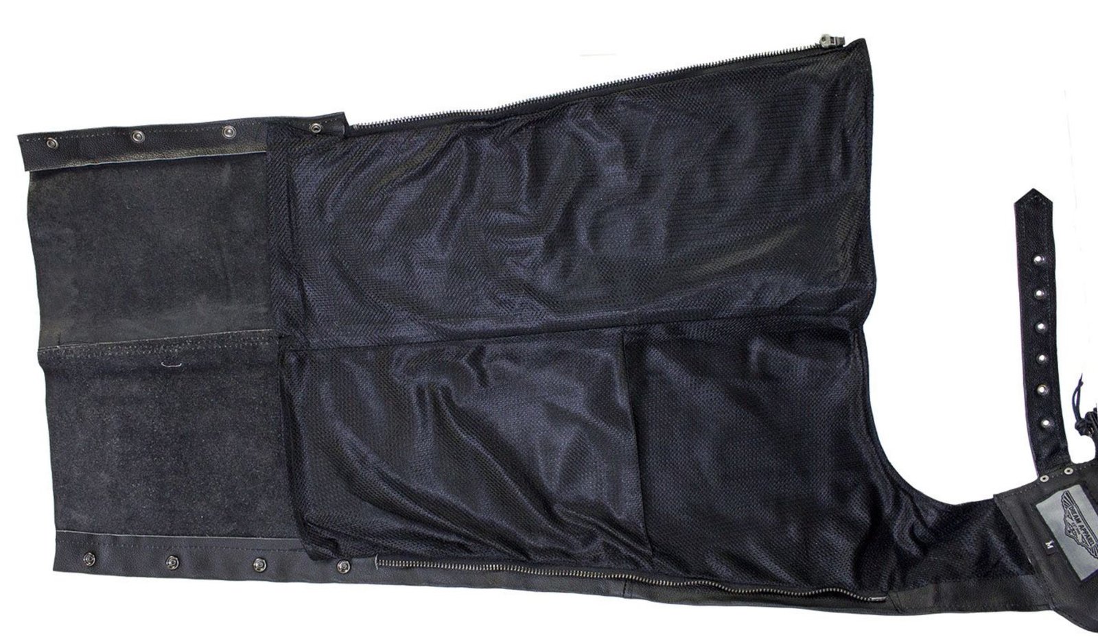 Leather Chaps - Men or Women - Plain - Motorcycle - Biker - C2325-04-DL Leather Chaps - Men or Women - Plain - Motorcycle - Biker - C2325-04-DL