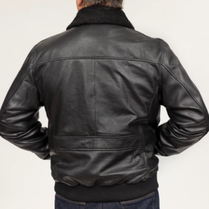 Leather Bomber Jacket - Men's - Lambskin - Baron Bomber - WBM2190NZ-FM