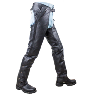 Leather Chaps - Men's or Women's - Buffalo Leather - C2334-BUFF-DL