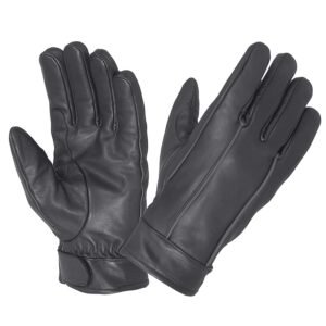 Leather Gloves - Men's - Full Finger - Waterproof Lining - 8238-00-UN