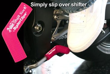 Rubber Shift Sock - Pink - Motorcycle Accessories - RSS-PINK-DS