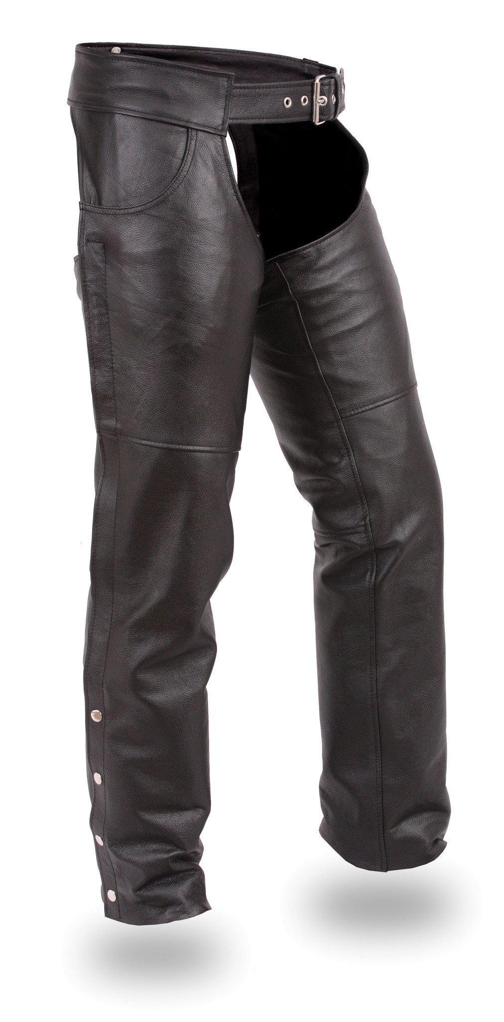 Leather Chaps -Unisex - Stampede Black - FIM835NOC-FM