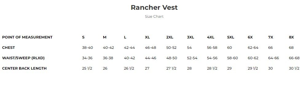 Leather Western Vest - Men's - Side Laces - Rancher - FIM652CDM-FM