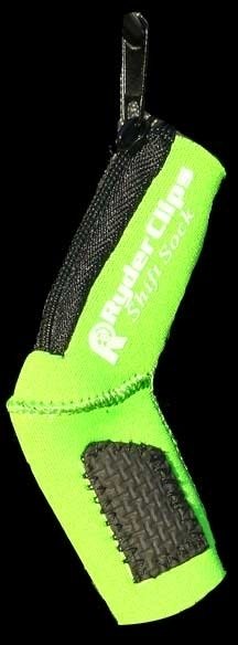 Neoprene Shift Sock - Green- Motorcycle Accessories - SS-GREEN-DS